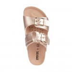 GEOX ΚΟΡΙΤΣΙ SANDAL J358ME 000BJ C8124 ΡΟΖ ΧΡΥΣΟ